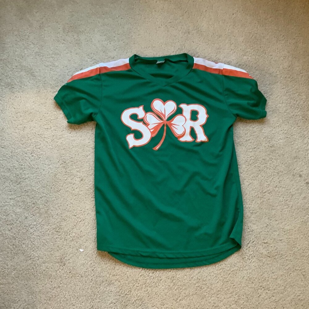 Green Syracuse Mets Irish Night Jersey